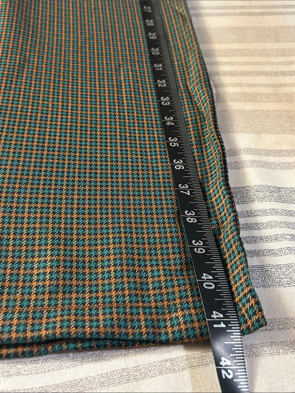 CIDER Womens Trousers Houndstooth High Waist Wide Leg pants Size S - Picture 13 of 15